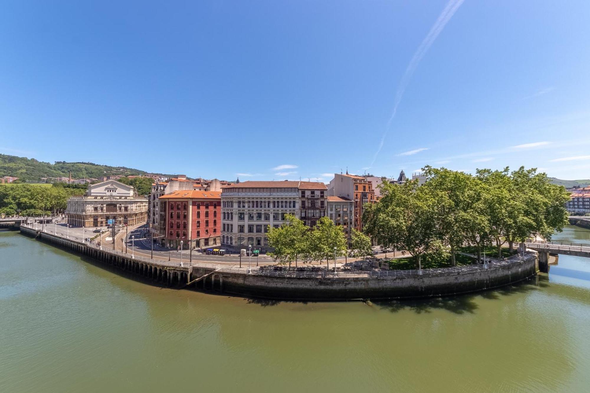 Apartamento Con Vistas A La Ria Більбао Екстер'єр фото